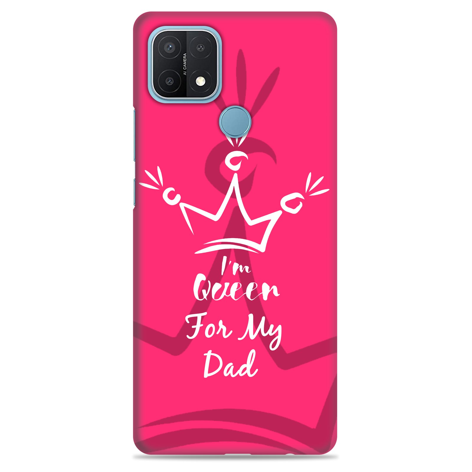 Oppo A15 ( Dady Queen Design )