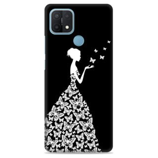 Oppo A15   ( Butterfly Girl Design )