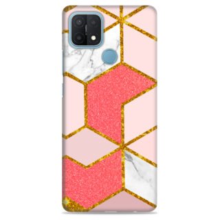 Oppo A15   ( Gold Marble Design )