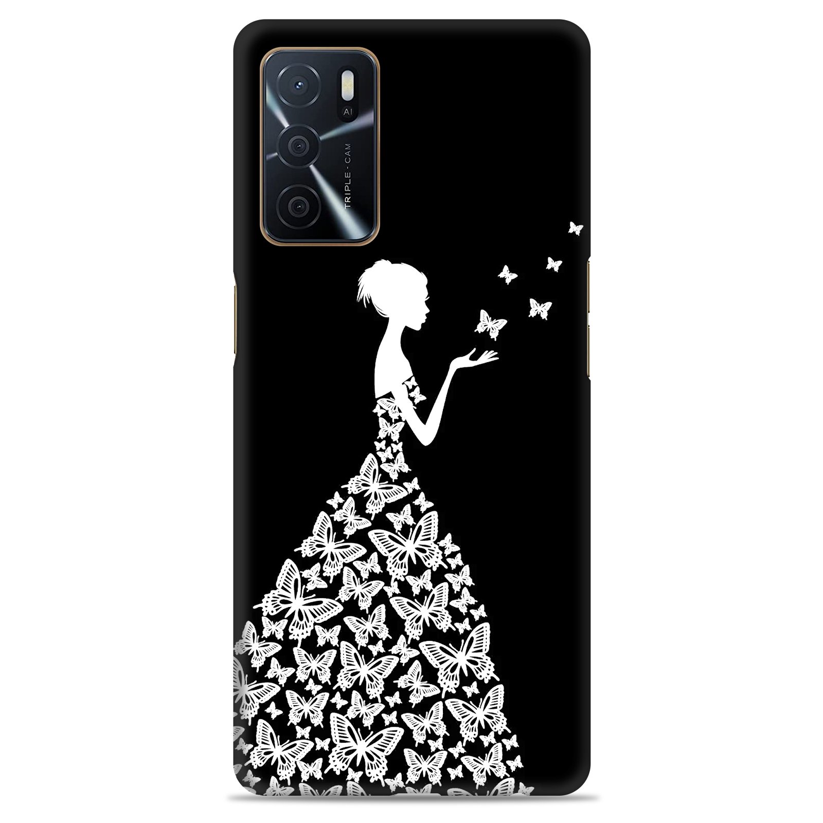 Oppo A16 ( Butterfly Girl Design )