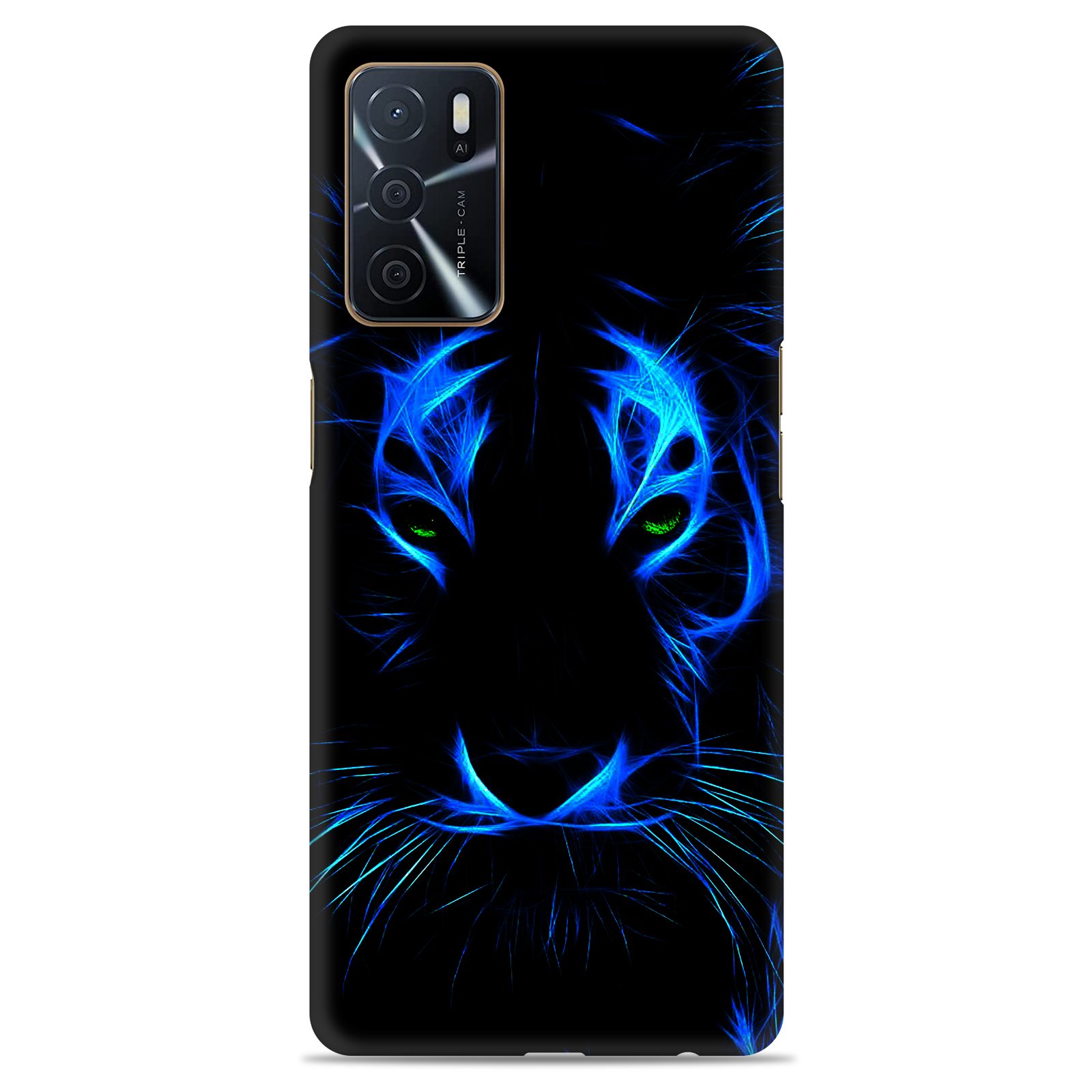 Oppo A16 ( Blue Lion Design )