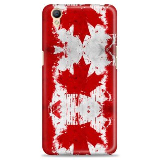 Oppo A37   ( Canada Flag Design )