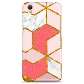 Oppo A37   ( Gold Marble Design )