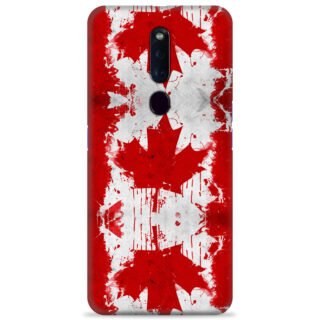 Oppo F11 Pro ( Canada Flag Design )