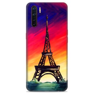 Oppo F15 ( Eifle Tower Gradiant Design )