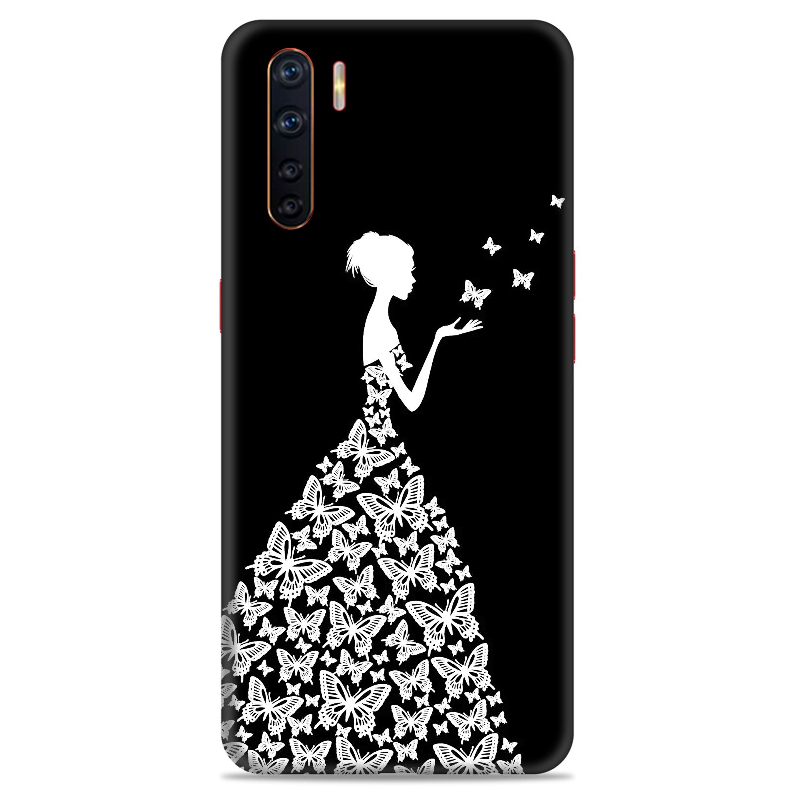 Oppo A91 ( Butterfly Girl Design )