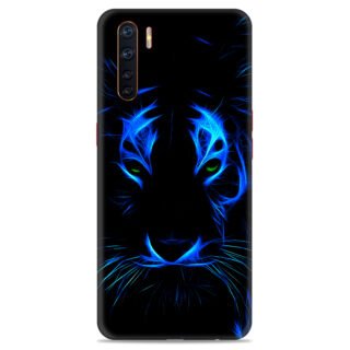 Oppo Reno 3  ( Blue Lion Design )