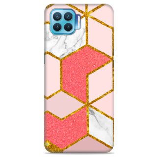 OPPO F17 ( Gold Marble Design )