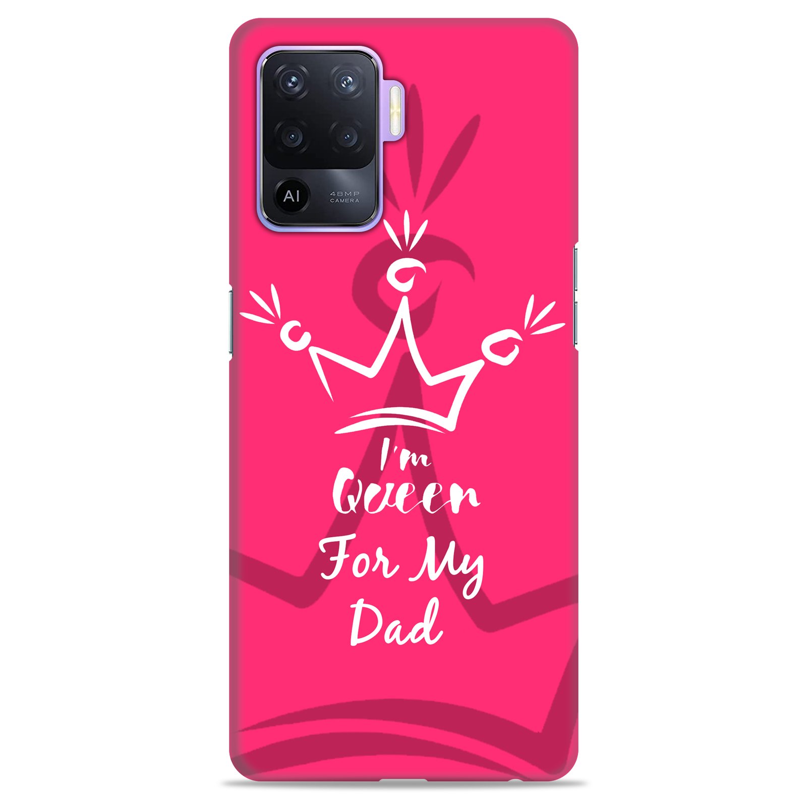 Oppo F19 Pro ( Dady Queen Design )