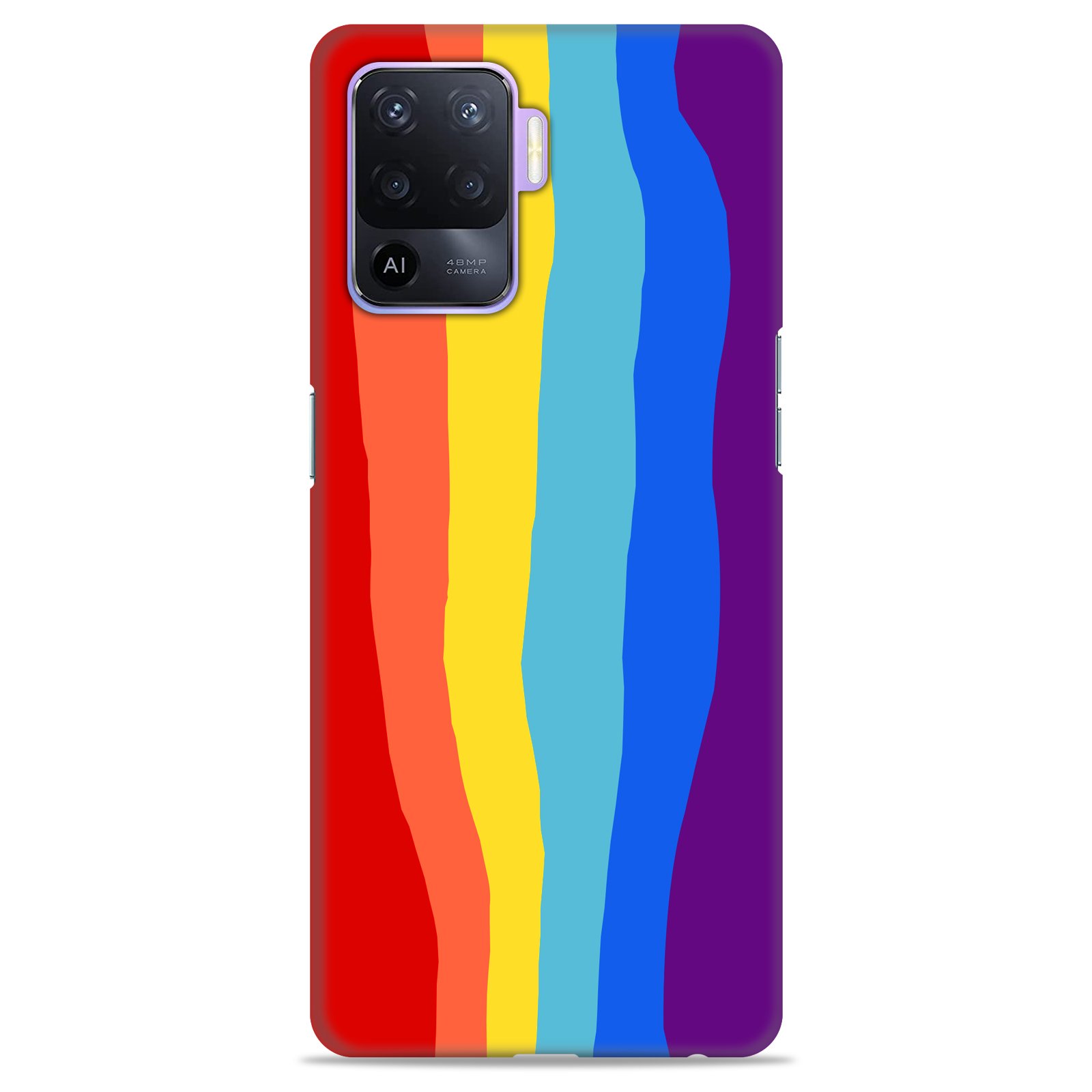 Oppo F19 Pro ( Rainbow Design )