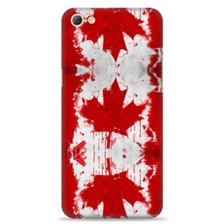 Oppo A77   ( Canada Flag Design )