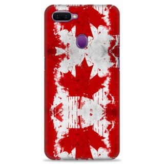Oppo F9   ( Canada Flag Design )