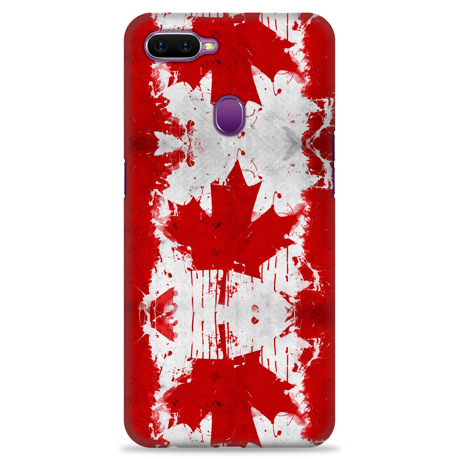 Oppo F9 ( Canada Flag Design )