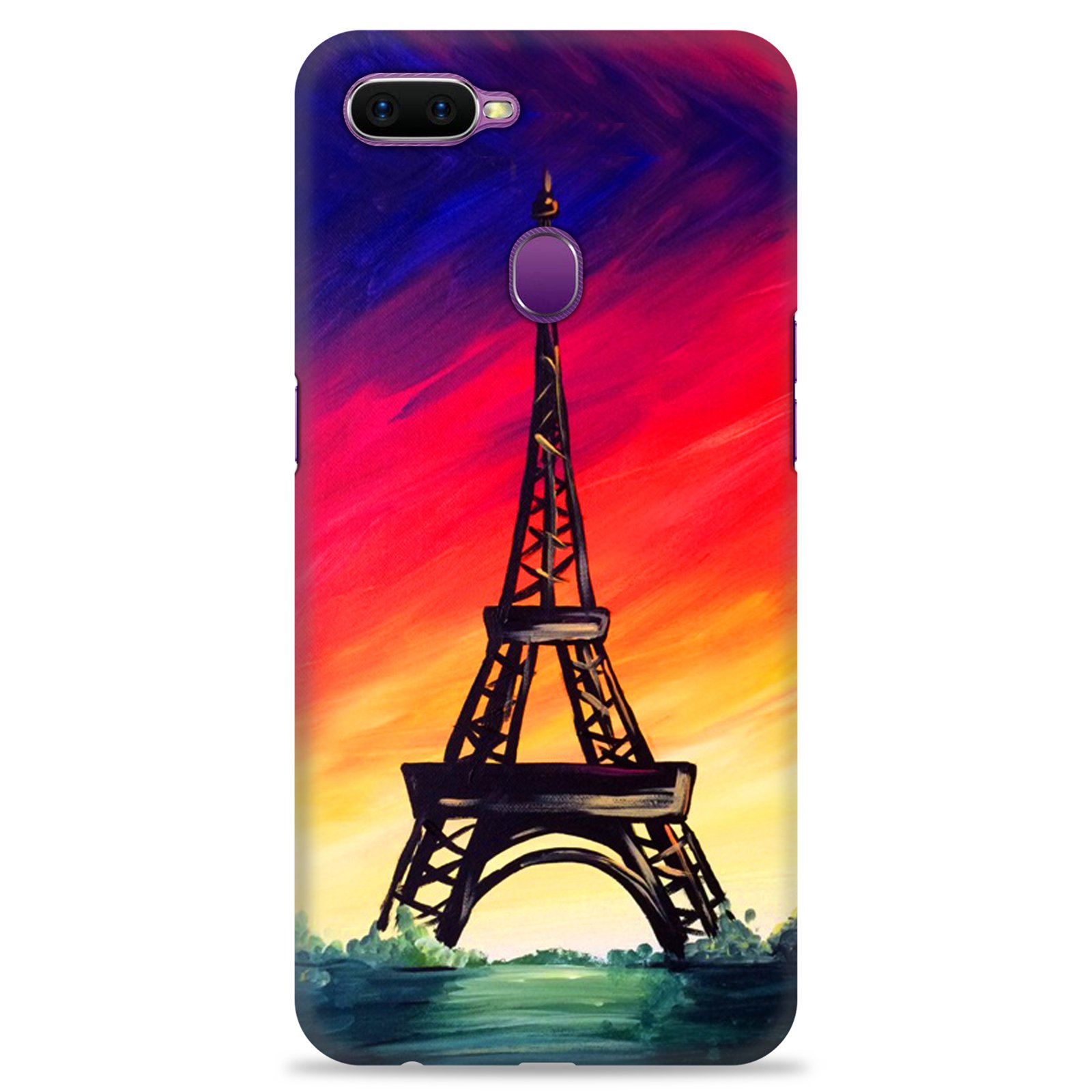 Oppo F9 ( Eifle Tower Gradiant Design )