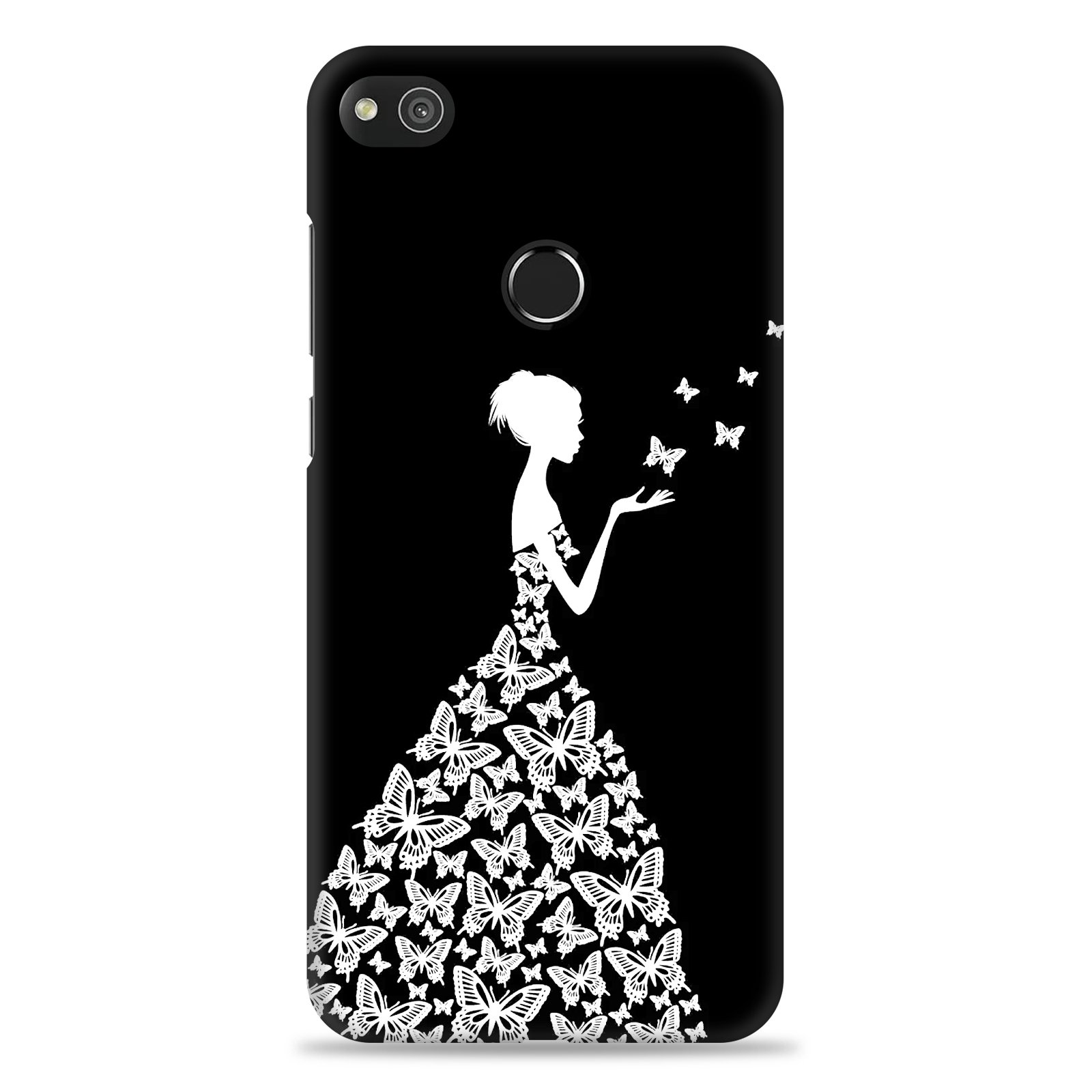 Huawei P8 Lite 2017 ( Butterfly Girl Design )