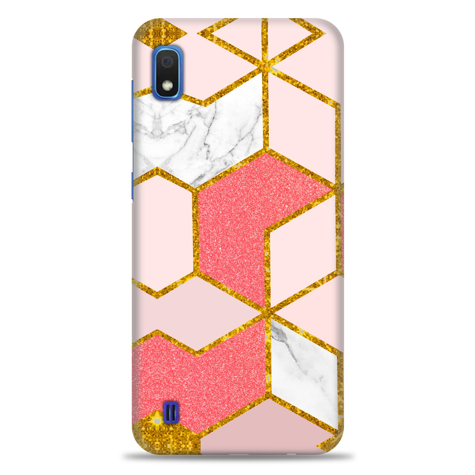 Samsung A10 ( Gold Marble Design )