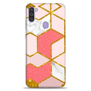 Samsung M11 ( Gold Marble Design )