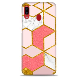 Samsung A30 ( Gold Marble Design )