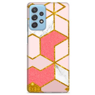 Samsung A52 5G   ( Gold Marble Design )