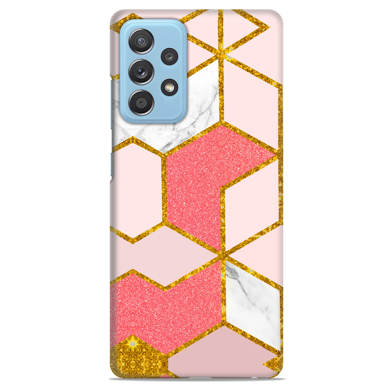 Samsung A52 5G ( Gold Marble Design )