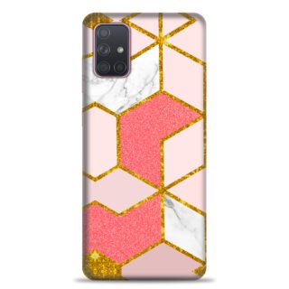 Samsung A71 4G   ( Gold Marble Design )
