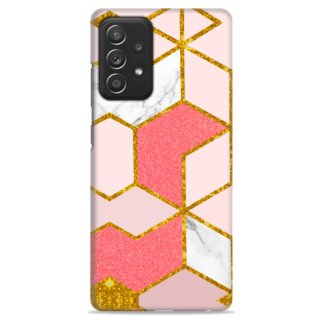 Samsung A72 4G   ( Gold Marble Design )