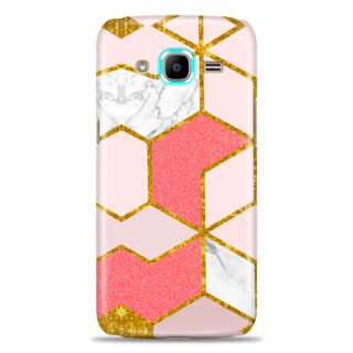 Samsung J2 2016 ( Gold Marble Design )