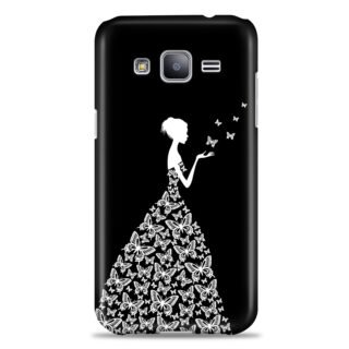 Samsung J2 / J2 2017 ( Butterfly Girl Design )