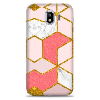 Samsung J4 / J4 2018 ( Gold Marble Design )