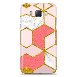Samsung  J5 2016    ( Gold Marble Design )
