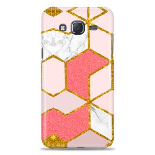 Samsung J5 / J5 2015 ( Gold Marble Design )