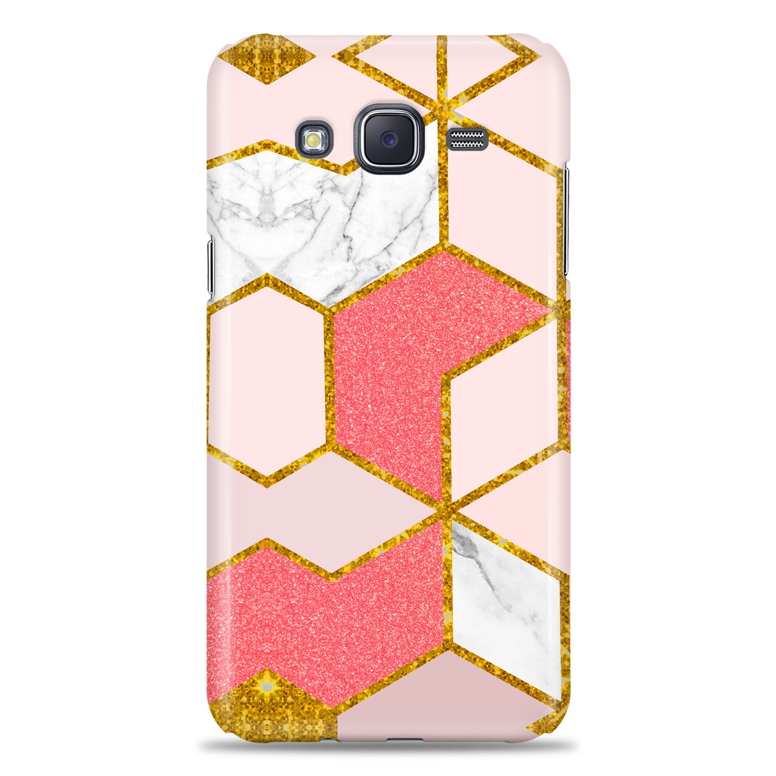 Samsung J5 / J5 2015 ( Gold Marble Design )