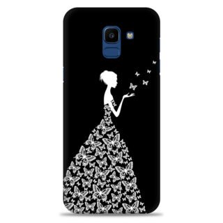 Samsung J6 2018   ( Butterfly Girl Design )