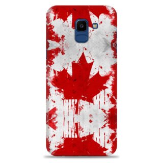 Samsung J6 2018   ( Canada Flag Design )