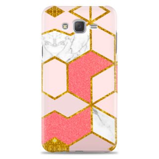 Samsung J7 / J7 nxt / J7 2015 ( Gold Marble Design )