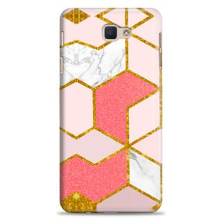 Samsung J7 Prime / On 7 2016 ( Gold Marble Design )