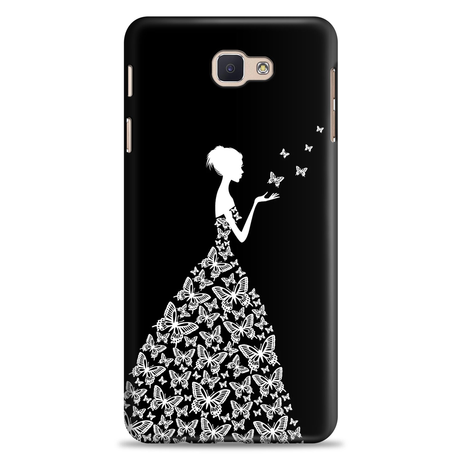 Samsung J7 Prime / On 7 2016 ( Butterfly Girl Design )