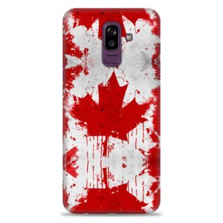Samsung J8 / A6 Plus ( Canada Flag Design )