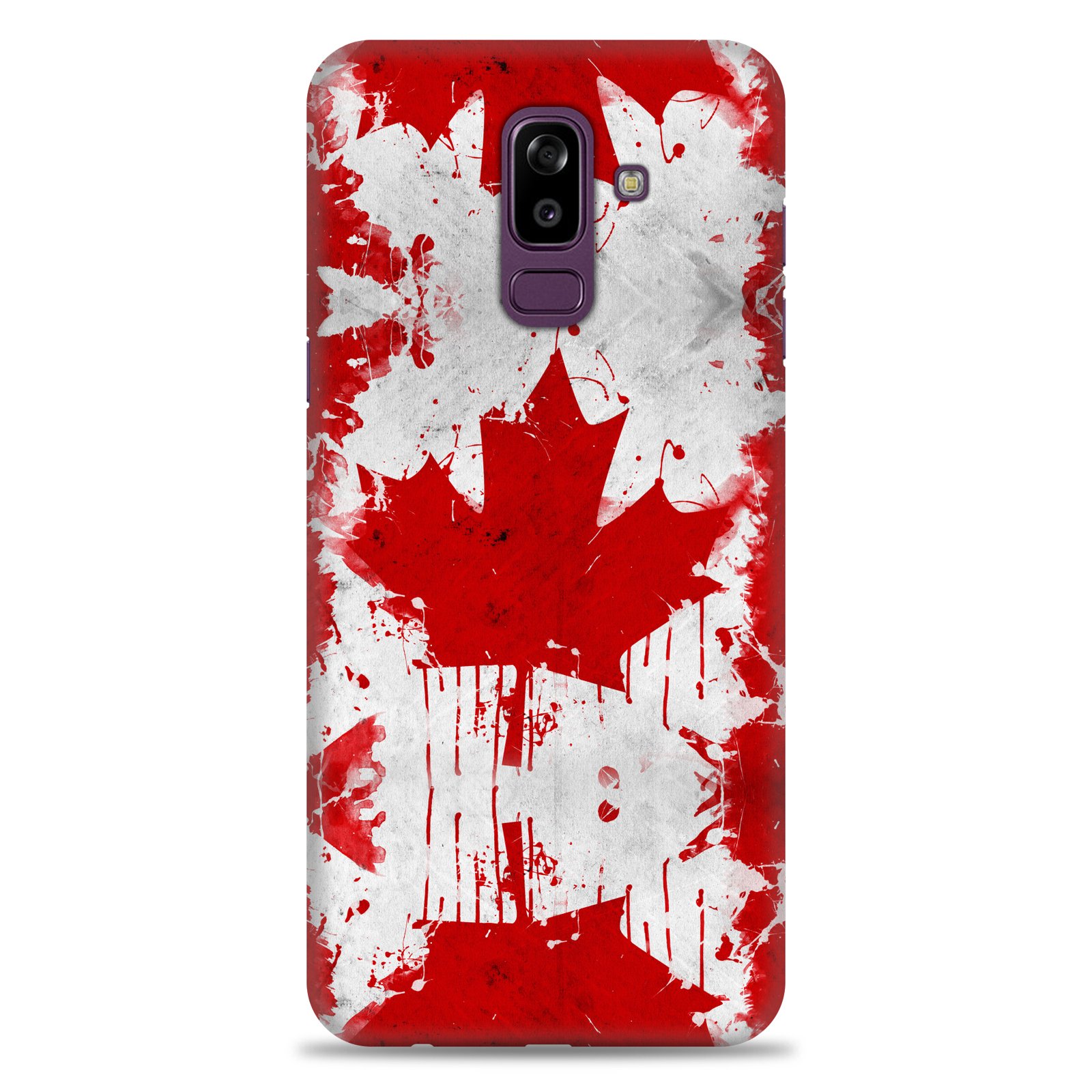 Samsung J8 / A6 Plus ( Canada Flag Design )