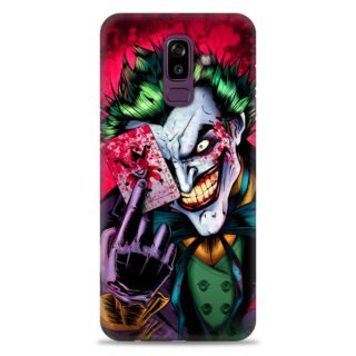 Samsung J8 / A6 Plus ( Joker Red Design )