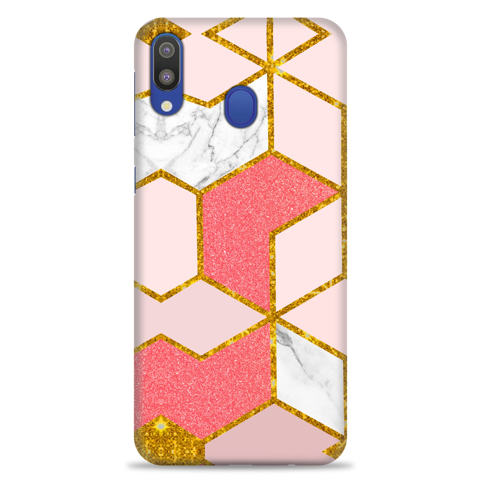 Samsung M20 ( Gold Marble Design )