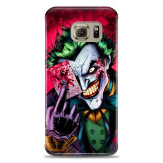 Samsung S6 Edge ( Joker Red Design )