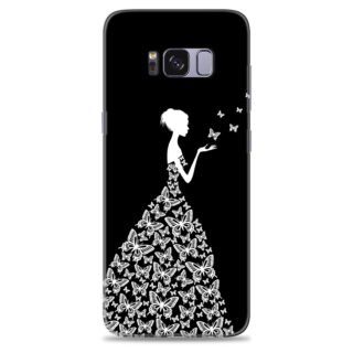 Samsung S8  ( Butterfly Girl Design )