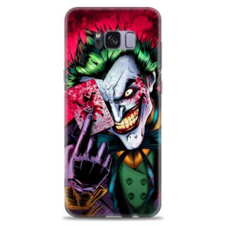 Samsung S8 Plus  ( Joker Red Design )