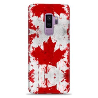 Samsung S9 Plus  ( Canada Flag Design )