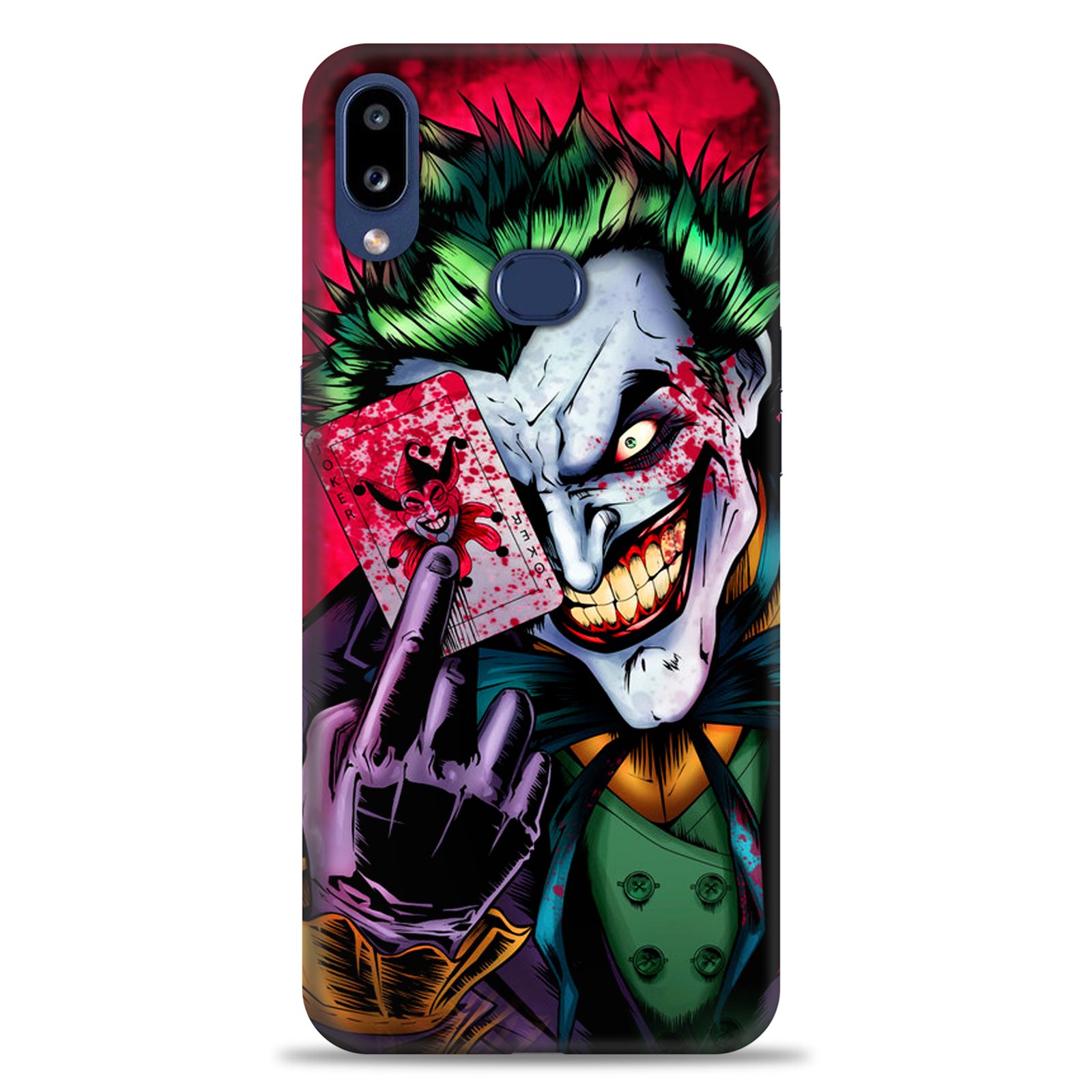 Samsung M01s ( Joker Red Design )