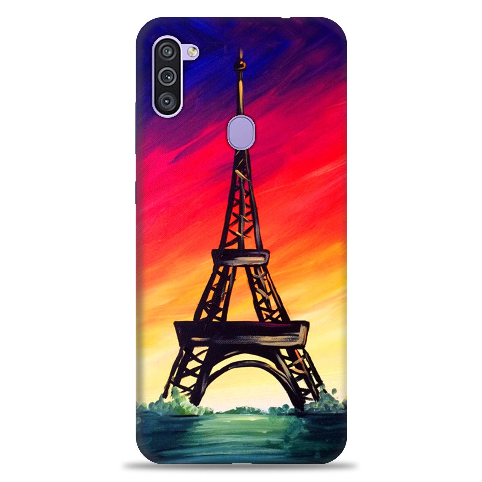 Samsung A11 ( Eifle Tower Gradiant Design )