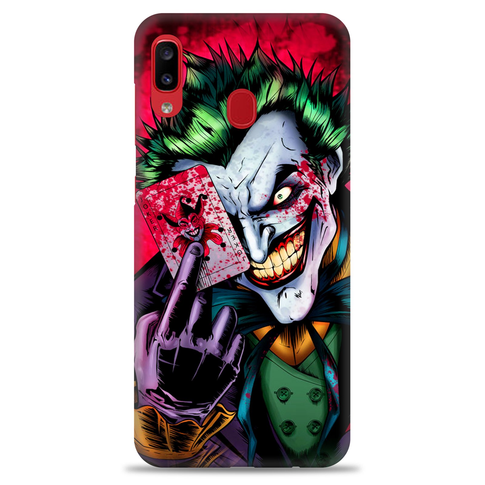 Samsung A30 ( Joker Red Design )