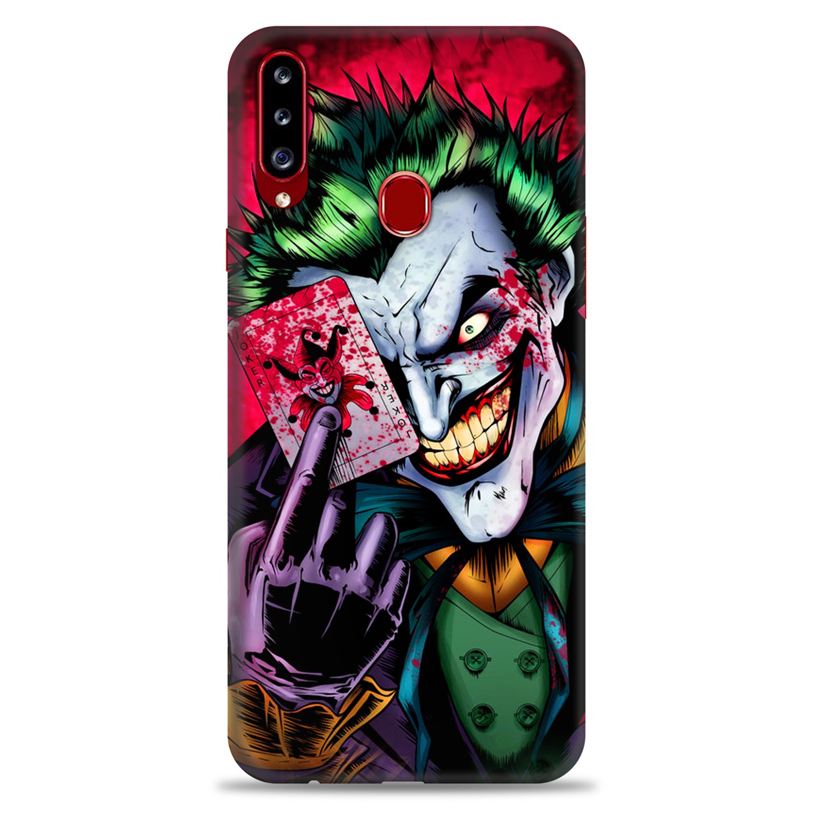 Samsung A20S ( Joker Red Design )