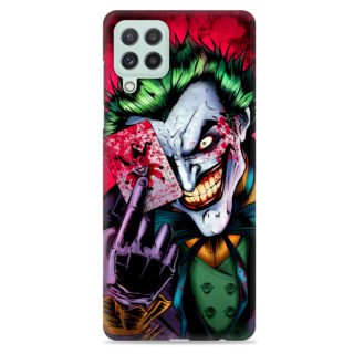 Samsung F22 4G ( Joker Red Design )